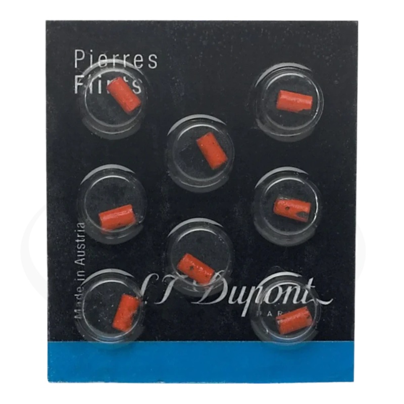 S.T. Dupont Lighter Flints Red & Blue, 000650