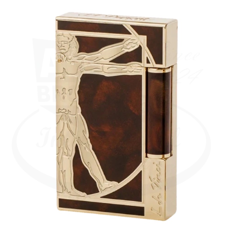 S.T. Dupont Ligne 2 Prestige Vitruvian Man Lighter, 016163