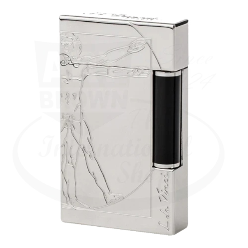 S.T. Dupont Ligne 2 Vitruvian Man Access Lighter, 016162