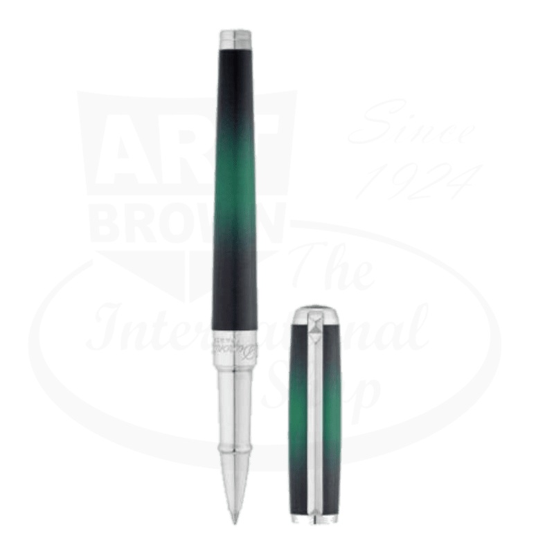S.T. Dupont Line D Atelier Medium Sunburst Green Rollerball Pen, 412716