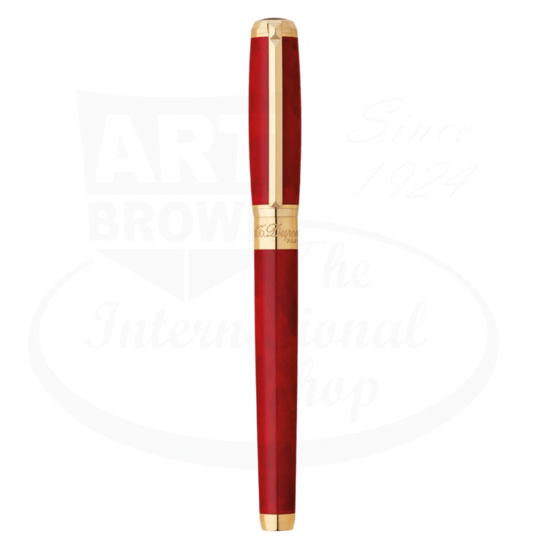S.T. Dupont Line D Atelier Red Fountain Pen, 410710