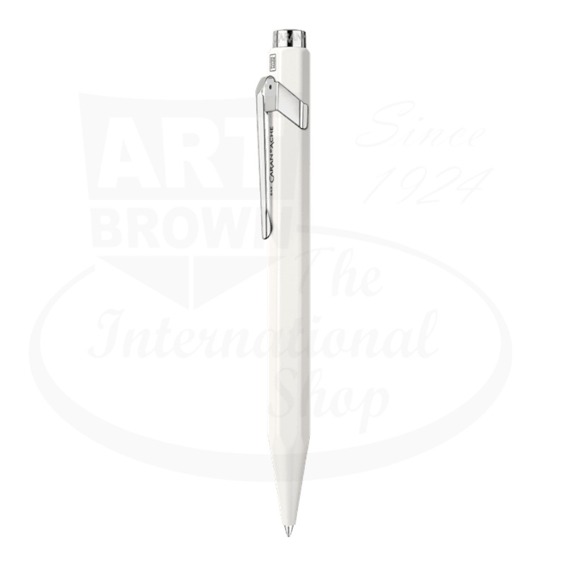 Caran D'Ache 849 Metal Rollerball Pen White