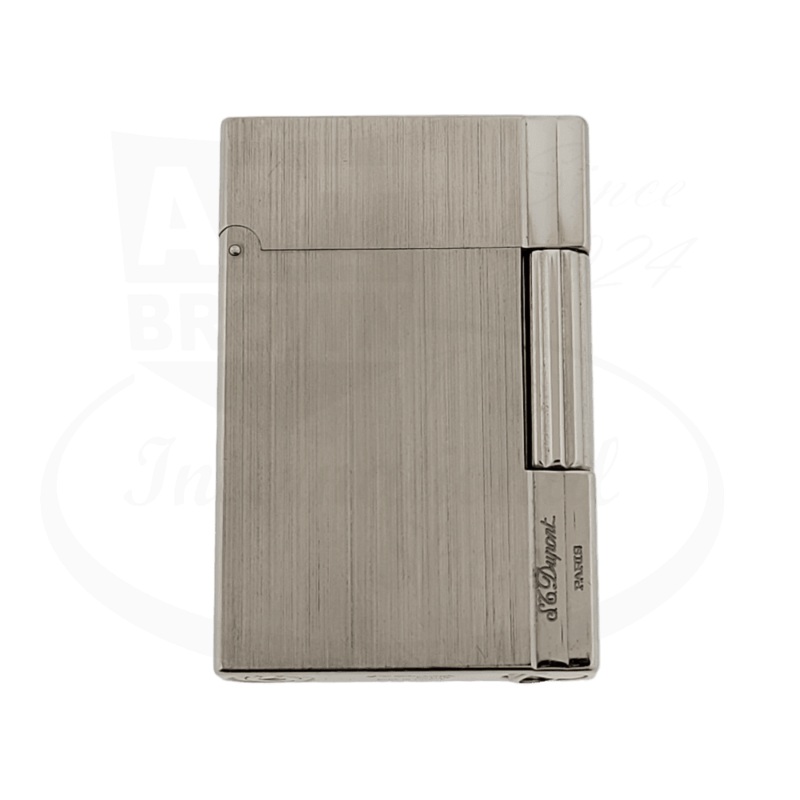 Preowned S.T. Dupont Gatsby in Brushed Chrome, 018313