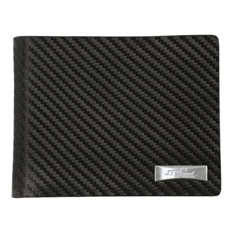 S.T. Dupont Carbon Black 6CC Billfold Wallet 170001