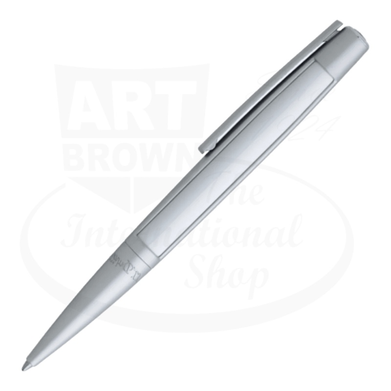 S.T. Dupont Defi White & Chrome Ballpoint Pen, 405714