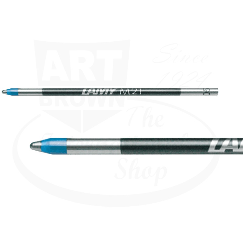 LAMY M21 Mini Ballpoint Pen Refill Blue 2 Pack