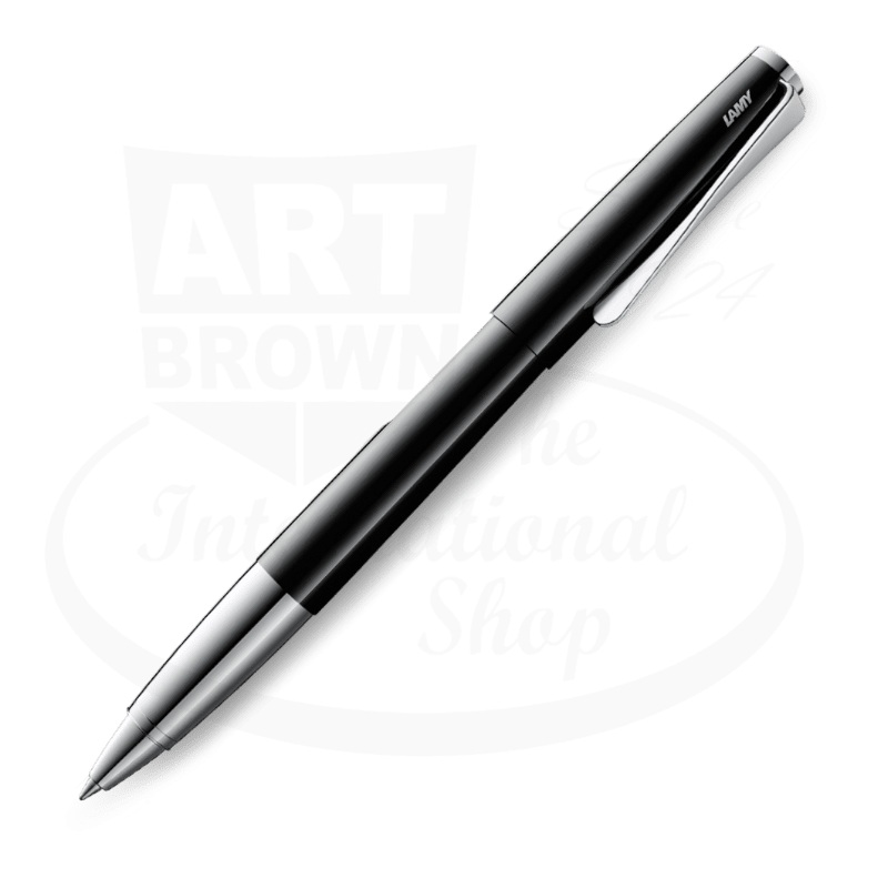 LAMY Studio Piano Black Rollerball Pen, L368PBK