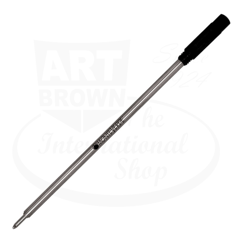 Monteverde USA Ballpoint Refill To Fit Cross Ballpoint Pens, Medium Point Blue Black Single Piece