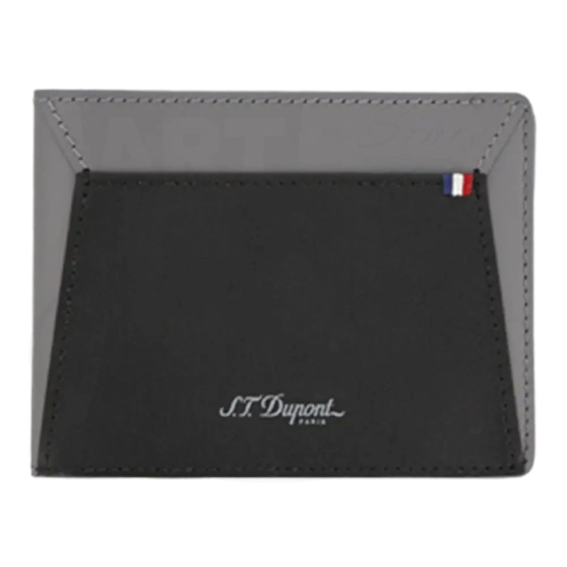 S.T. Dupont Capsule Collection Grey 6CC Billfold Wallet, 184502