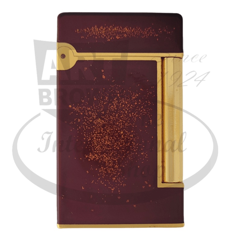 S.T. Dupont Ligne D Gold Dust with Gold Finish Lighter,  017993
