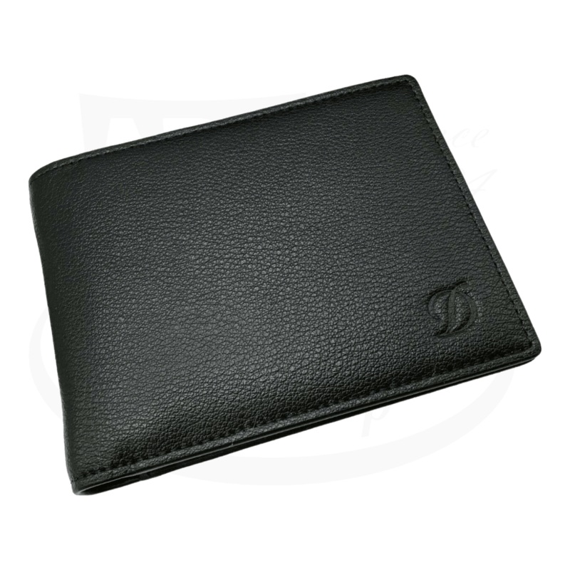 S.T. Dupont Line D Soft Grain Black Leather Wallet, 093000