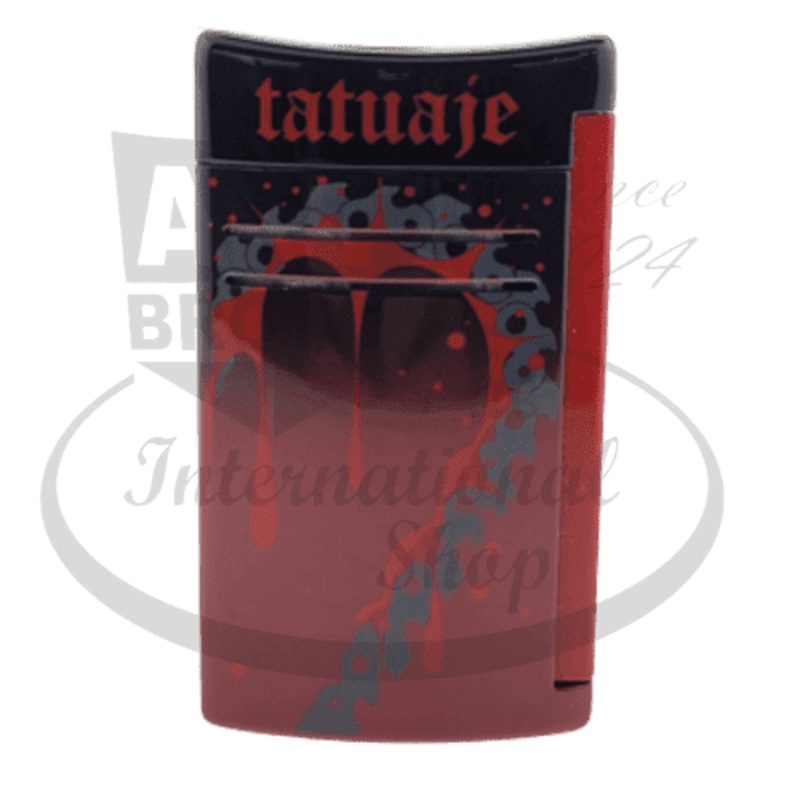 S.T. Dupont Maxijet Limited Edition Tatuaje Red Lighter, 020144NC2