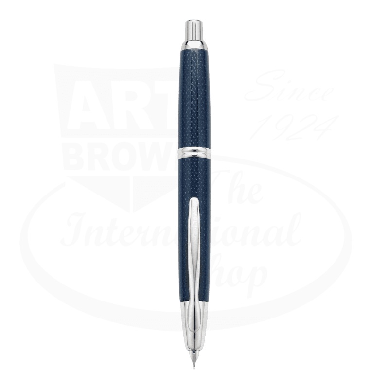 Vanishing Point Fountain Pen Blue Carbonesque