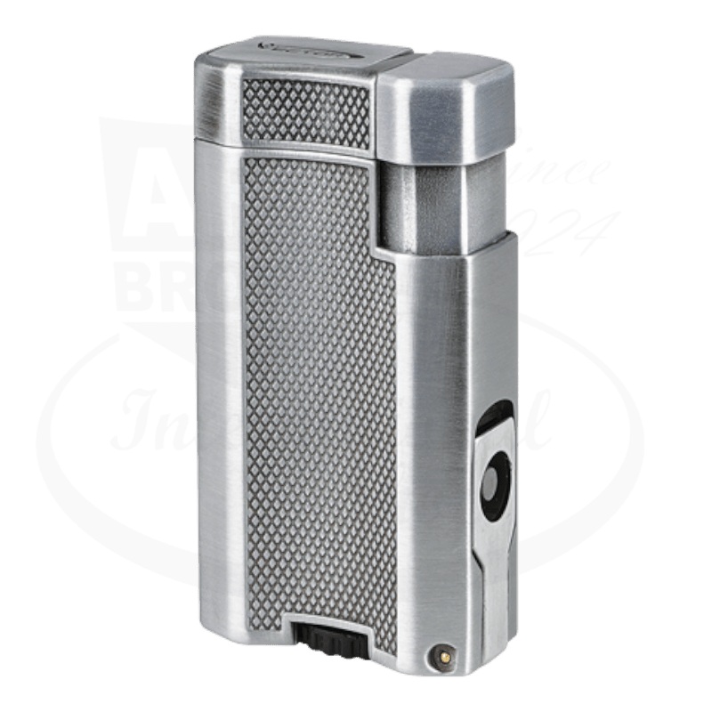 Vector VMOTION 1C Chrome/Black 2-Tone Lighter