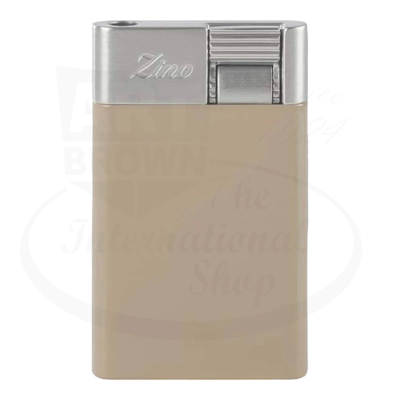 Zino ZS Cigar Jet Flame Lighter Beige & Chrome