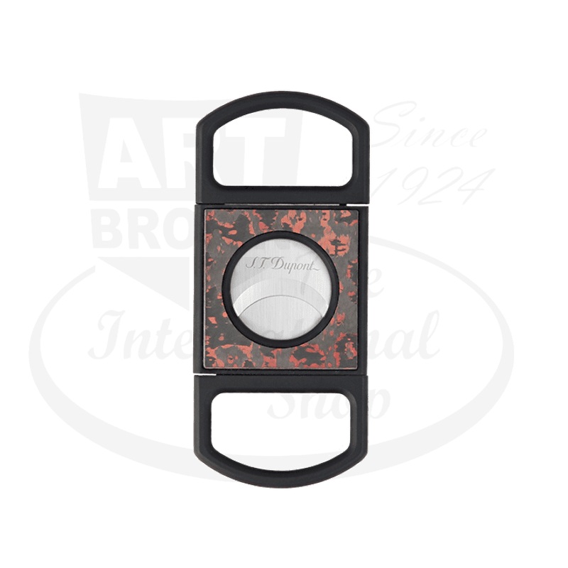 S.T. Dupont Carbon Cigar Cutter Fiery Lava, 003397FL