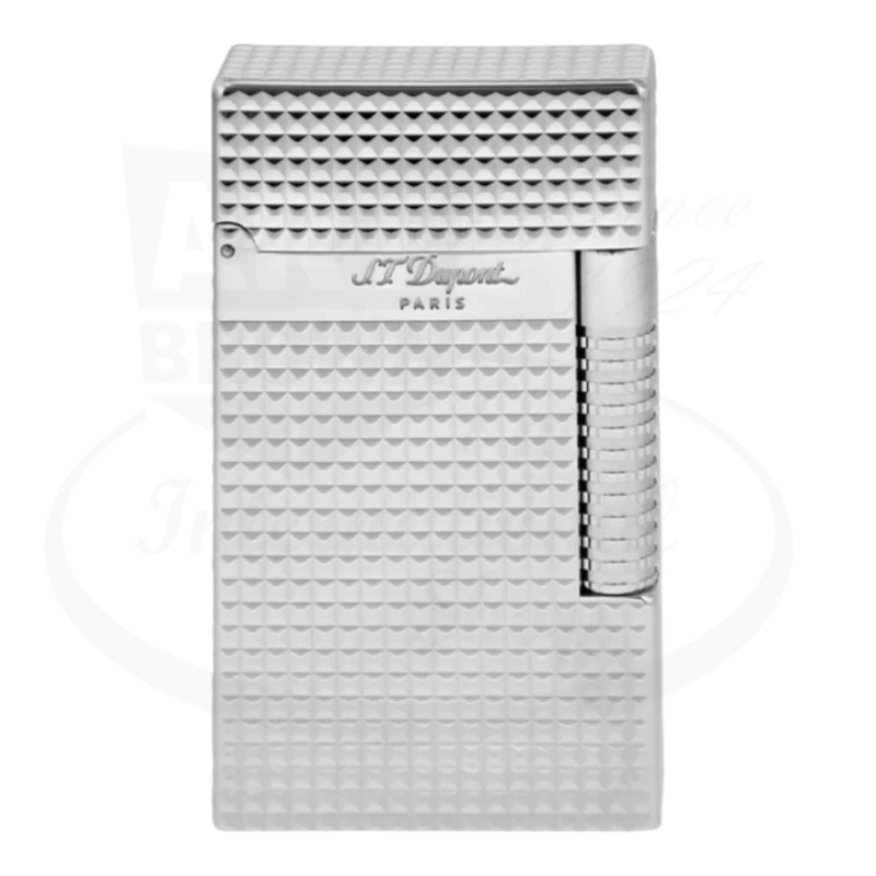 S.T. Dupont Le New Grand Perfect Cling Palladium Diamond Head Lighter, C23011