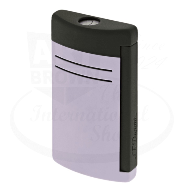 S.T. Dupont Maxijet Matte Black & Lilac Lighter, 020162