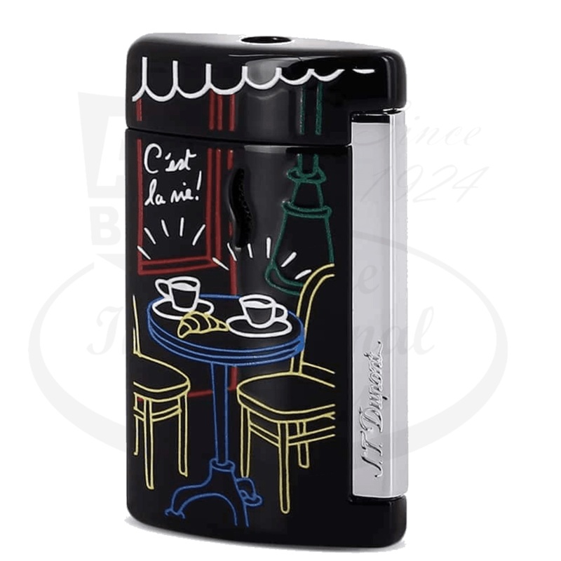 S.T. Dupont Minijet Paris Bistro Lighter, 010540
