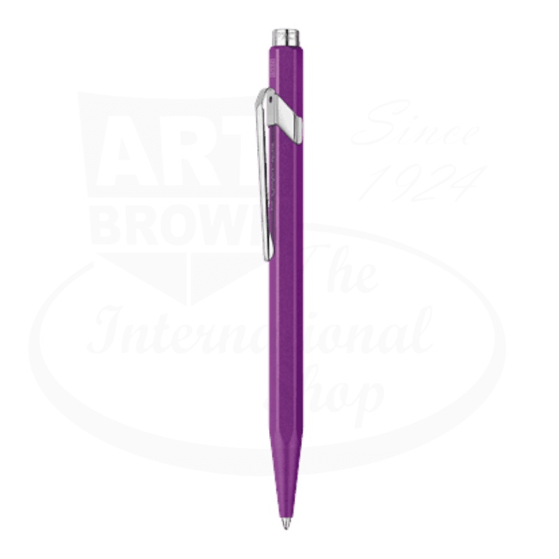 Caran D'Ache 849 Colormat - X Metal Ballpoint Pen Violet