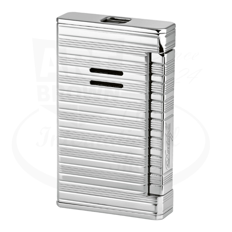 Davidoff Palladium Horizontal Lines Jetflame Lighter, 023020