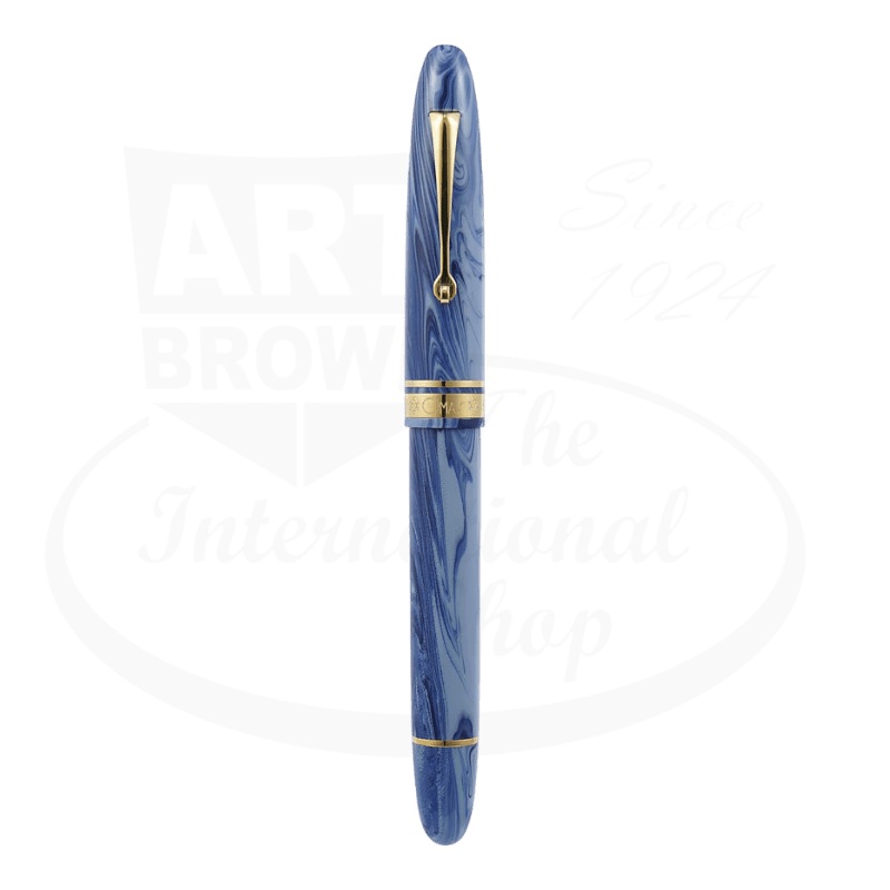 OMAS OGIVA Limited Edition Israel 75th Anniversary Gold Accent Fine Point Fountain Pen