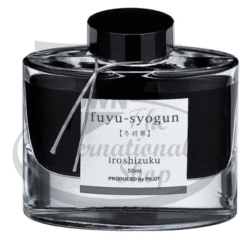 Pilot Iroshizuku Black & Grey Bottled Ink 50ML