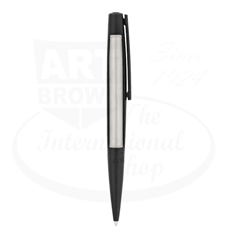 S.T. Dupont Defi Grey & Black Ballpoint Pen, 405735