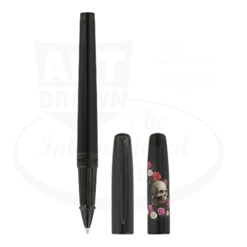 S.T. Dupont Line D Eternity Large Memento Mori Rollerball Pen, 422008L