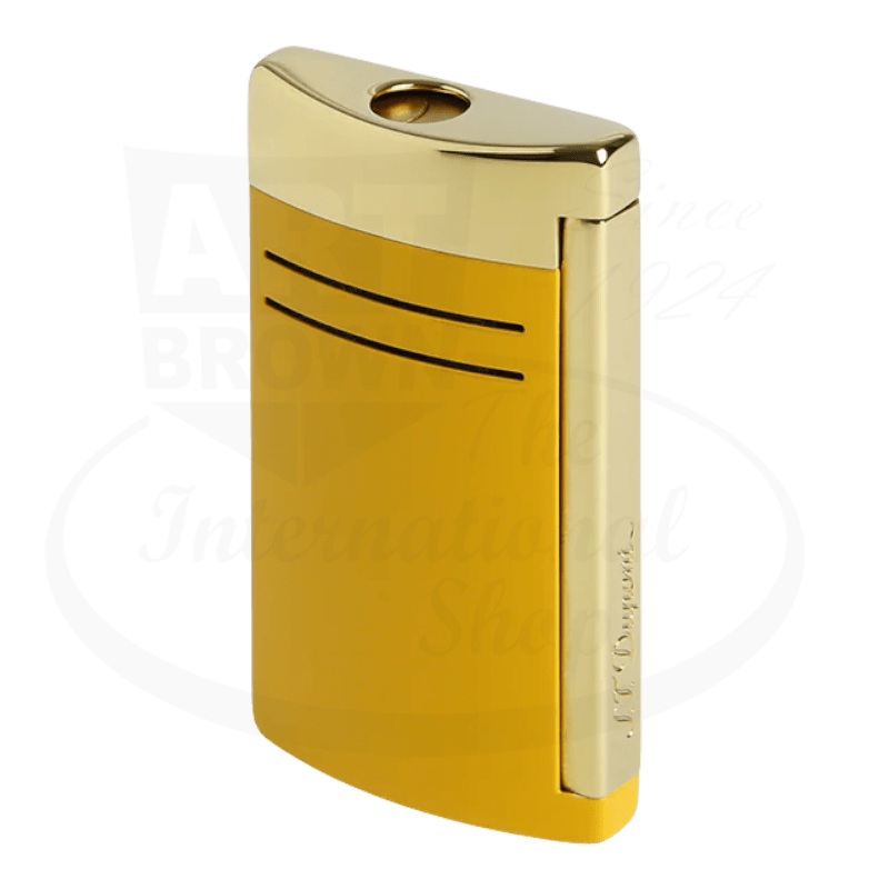 S.T. Dupont Maxijet Honey and Golden Finish Lighter, 020175