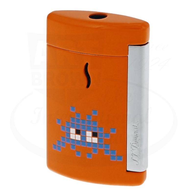 S.T. Dupont Minijet Space Alien Rouge Lighter, 010546