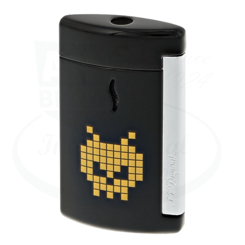 S.T. Dupont Minijet Space Alien Skull Lighter, 010545