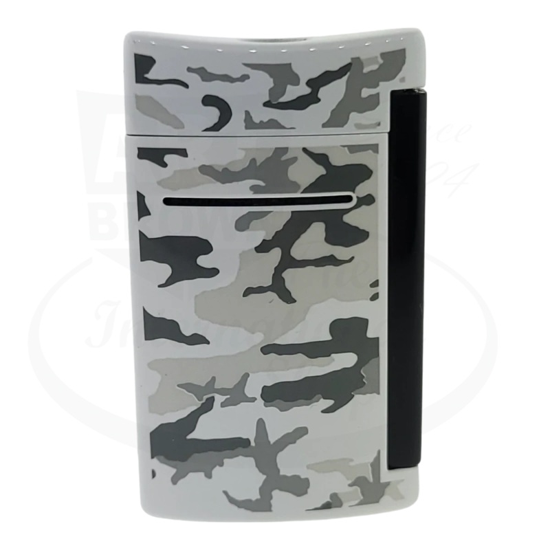 S.T. Dupont Minijet White Camo & Black Lighter