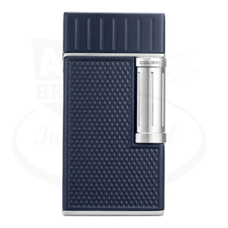 Colibri Julius Navy & Chrome Cigar Lighter