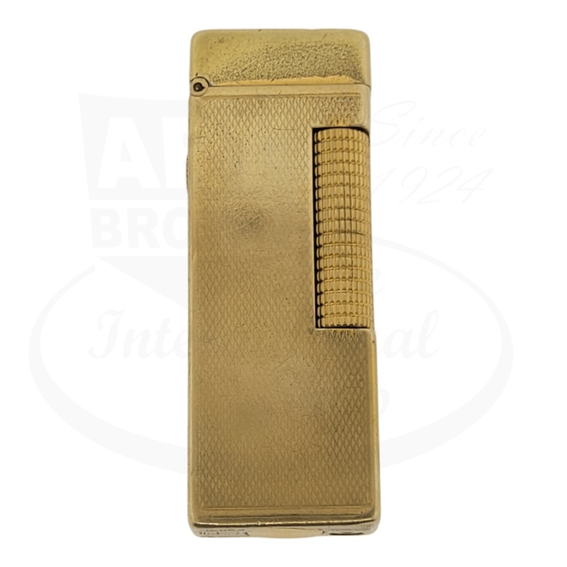 Preowned Dunhill Gold Plated Barley Grain Anomalies Lighter