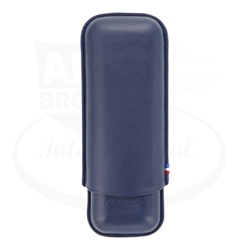 S.T. Dupont Atelier 2 Cigar Case Blue Leather, 183121