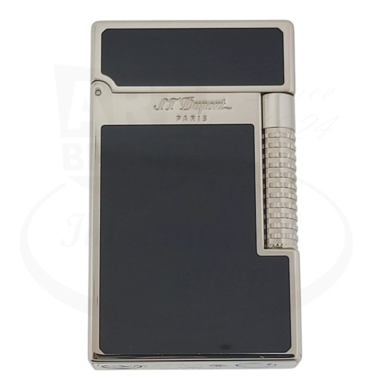 S.T. Dupont Demo Model New Le Grand Perfect Cling Black Lacquer and Palladium Lighter, C23010-D3