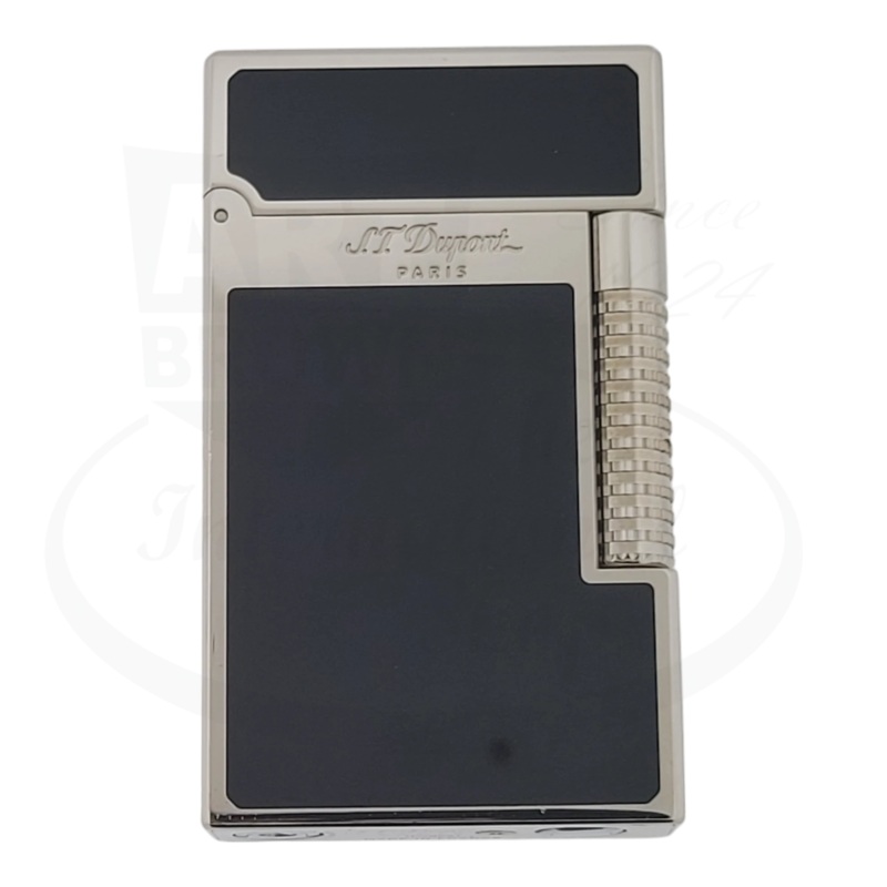 S.T. Dupont Demo Model New Le Grand Perfect Cling Black Lacquer and Palladium Lighter, C23010-D4