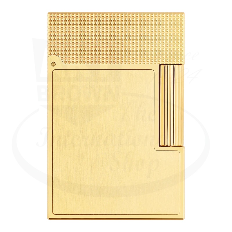 S.T. Dupont Ligne 2 Small Perfect Cling Brushed Gold, C18602