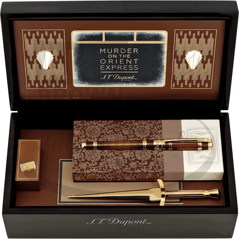 S.T. Dupont Murder on the Orient Express Writing Kit