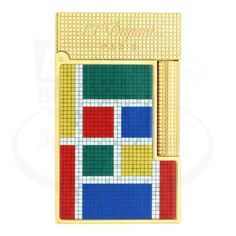S.T. Dupont X Casablanca Ligne 2 Perfect Cling Mosaic Lighter, C16122