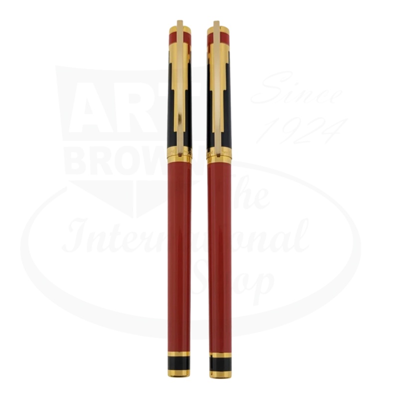 Vintage S.T. Dupont Limited Edition Ligne 2 Art Deco Pen Set