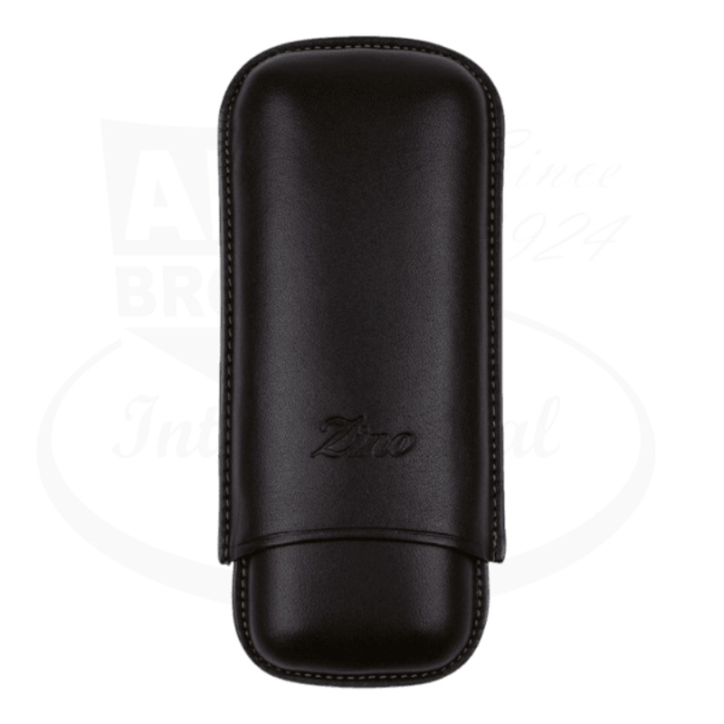 Zino R-2 Leather 2 Cigar Case Black/Mint