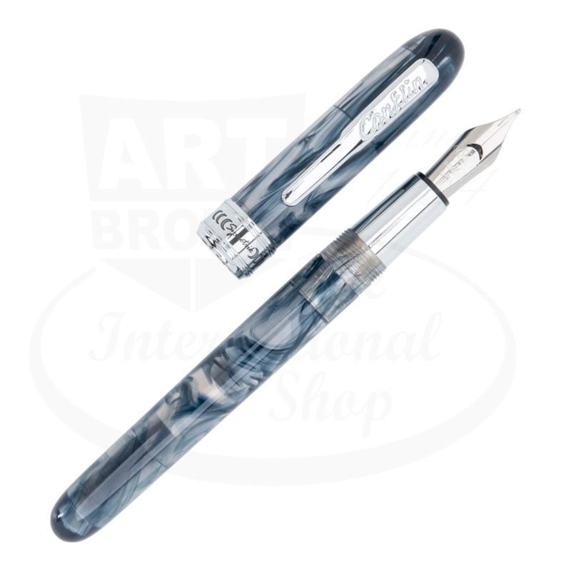 Conklin Symetrik Blue Supernova Medium Fountain Pen, CK70203
