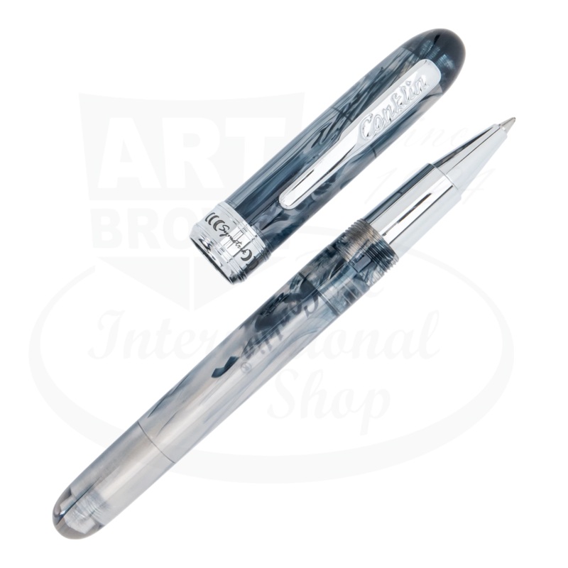 Conklin Symetrik Blue Supernova Medium Rollerball Pen, CK70208