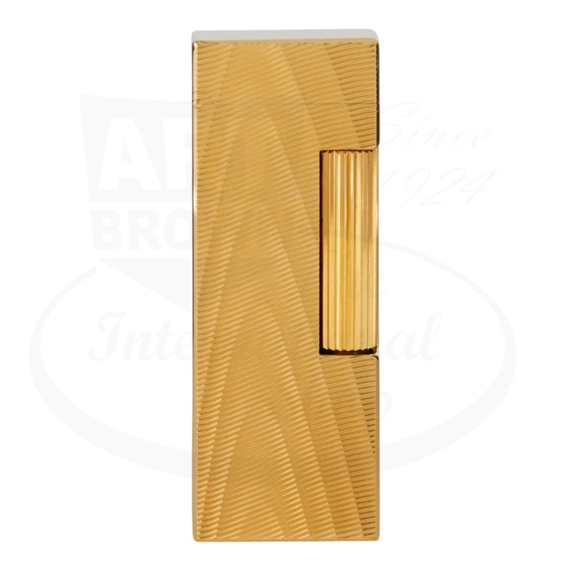 Dunhill Rollagas Gold Moire Lighter