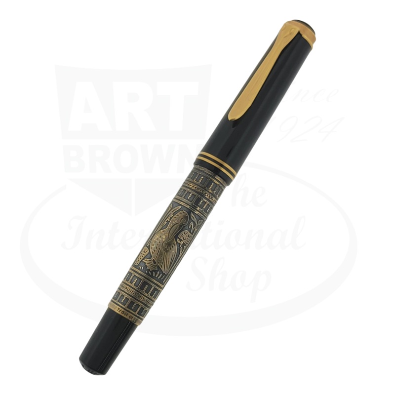 Preowned Vintage Pelikan M700 Old Style Toledo Medium Fountain Pen, Pelikan-2