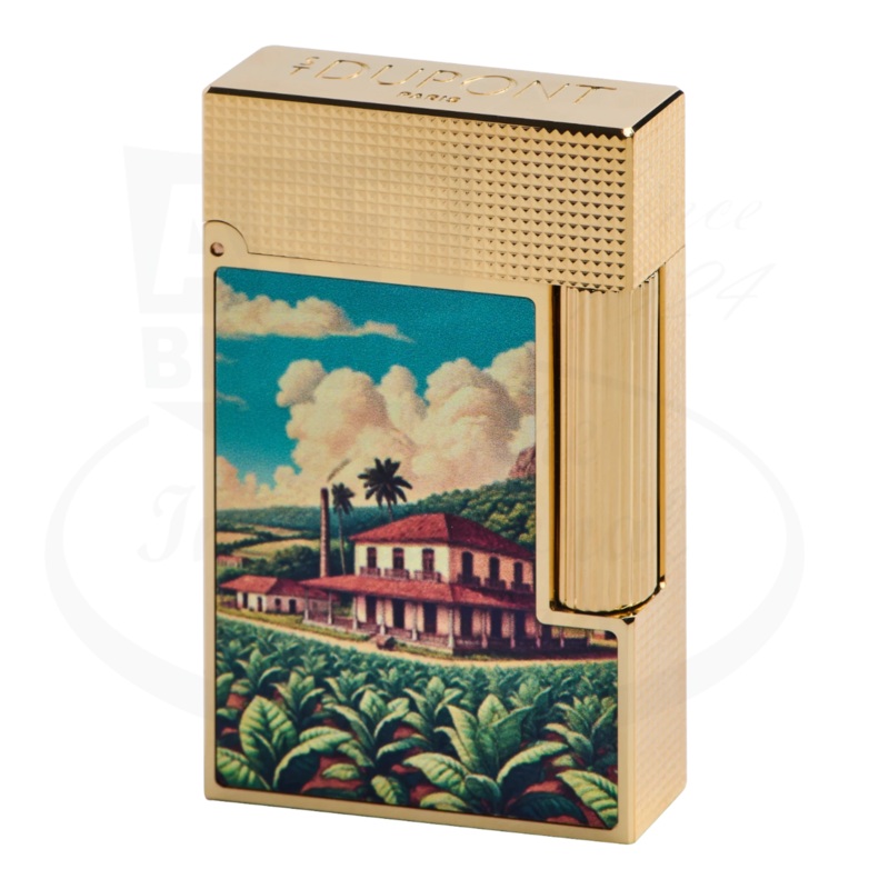 S.T. Dupont Ligne 2 Perfect Cling Havana Dreams Tobacco Estate Lighter, C16655