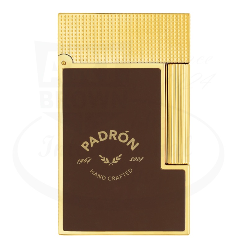 S.T. Dupont Ligne 2 Perfect Ping Padron Brown Lacquer & Gold, C16014