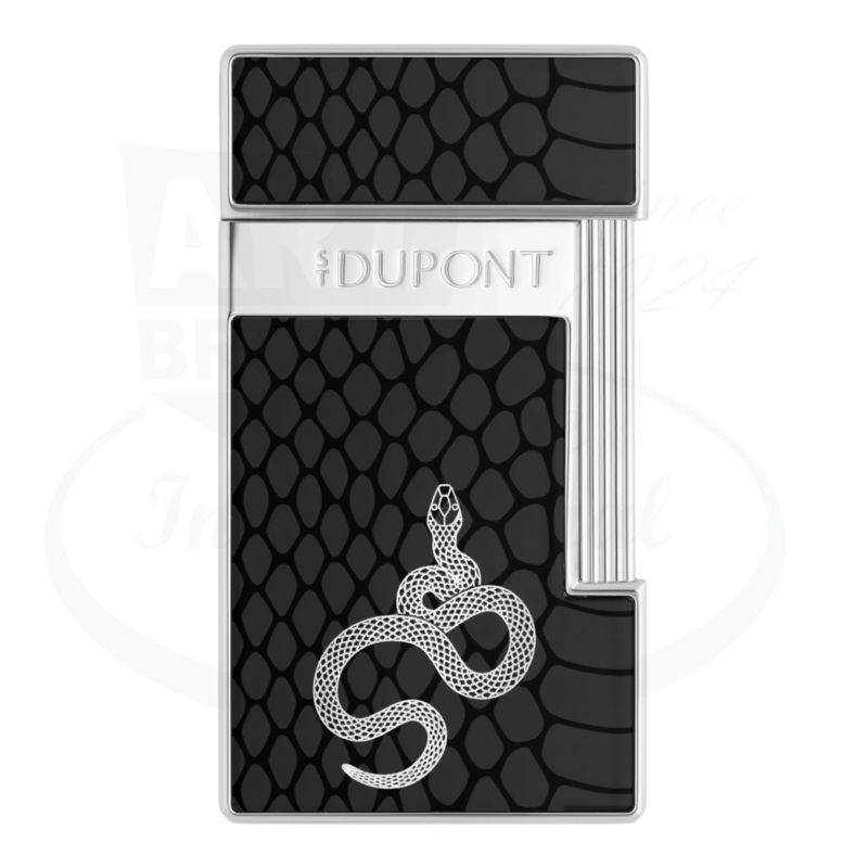 S.T. Dupont Limited Edition Slimmy Year of the Snake Black Lighter, 028076